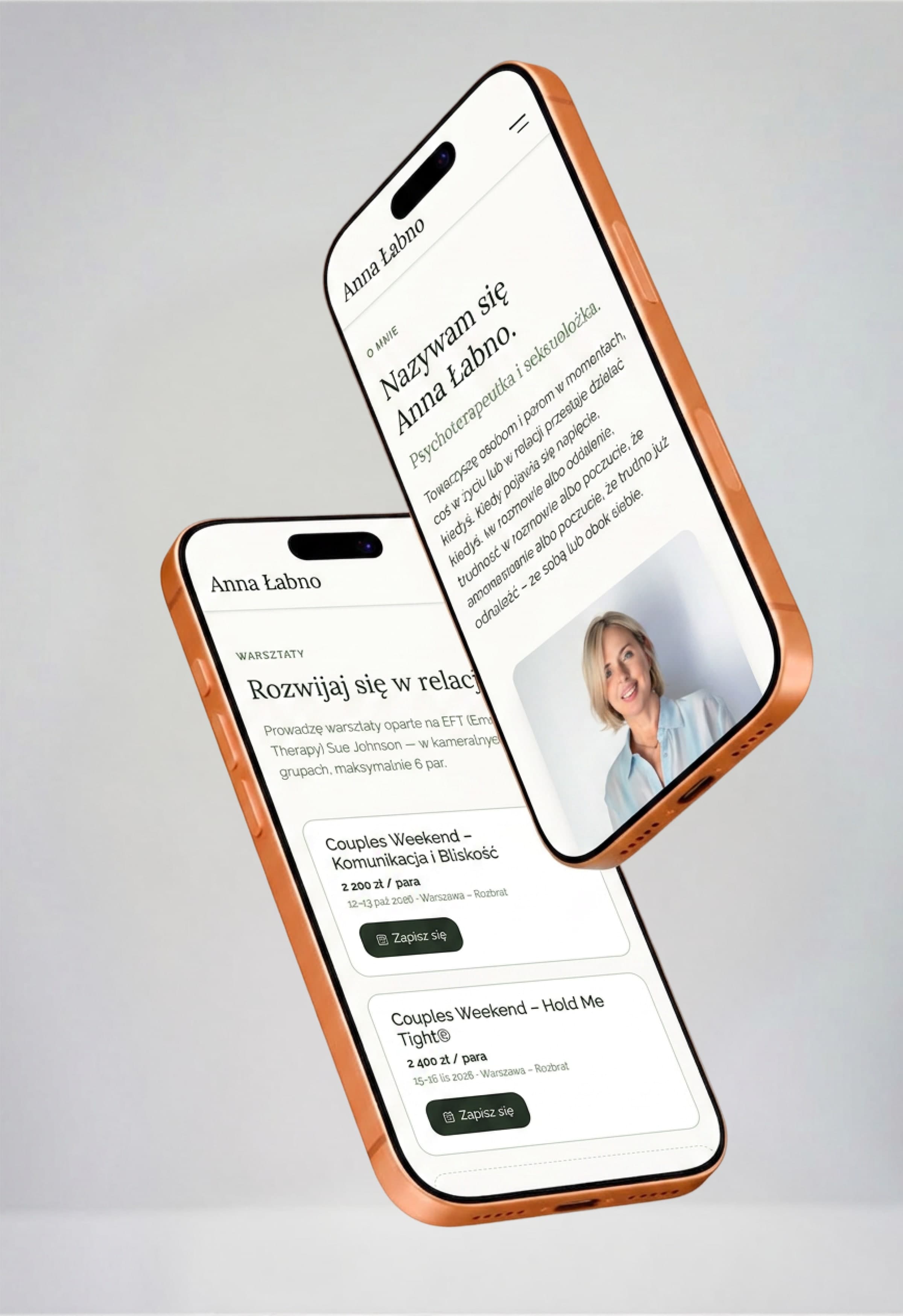 Anna Łabno — mobile pages