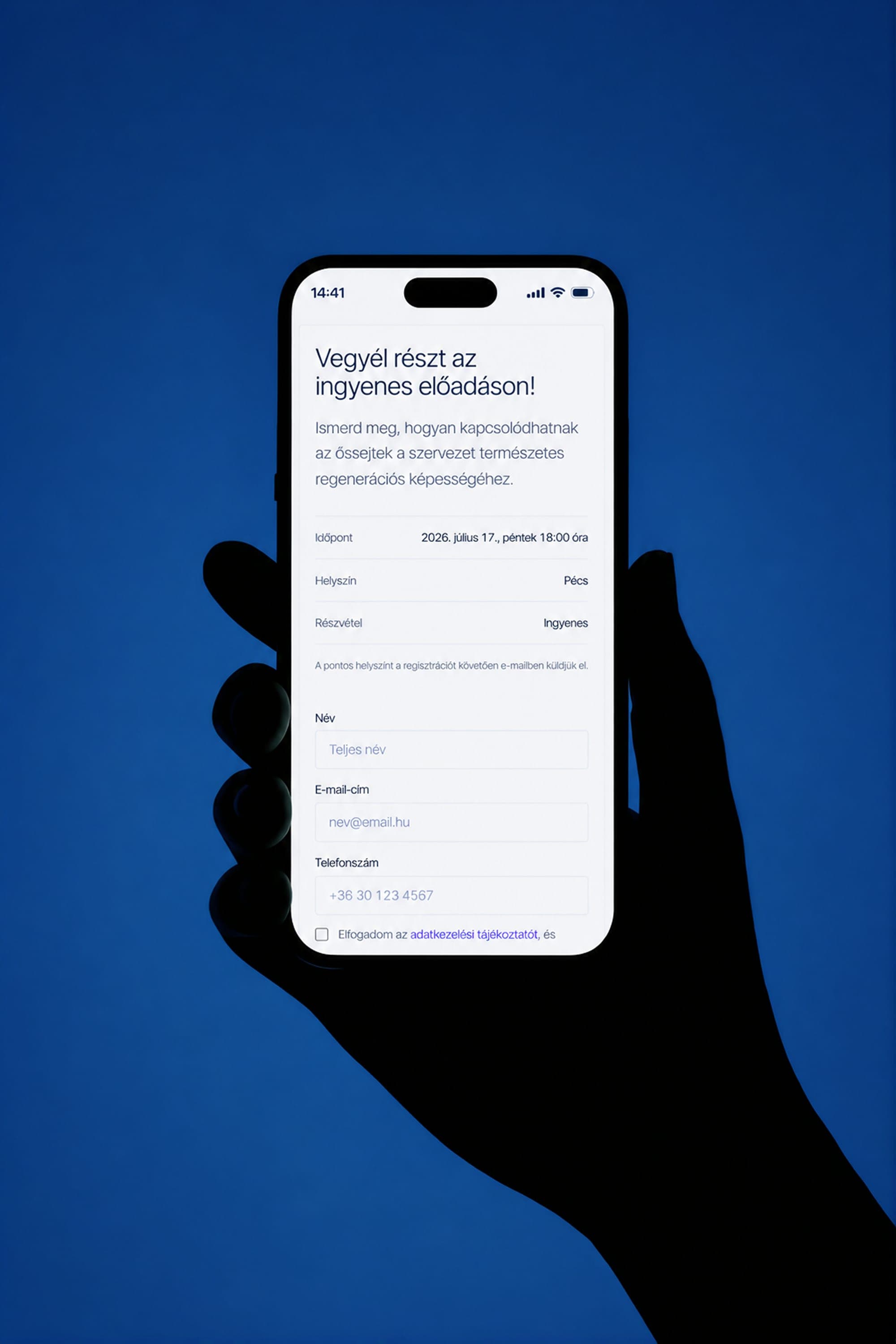 Őssejt Előadás — mobile pages